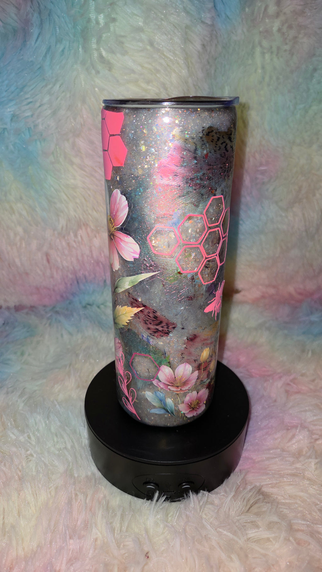 Elegant Spring Bee Tumbler 20oz