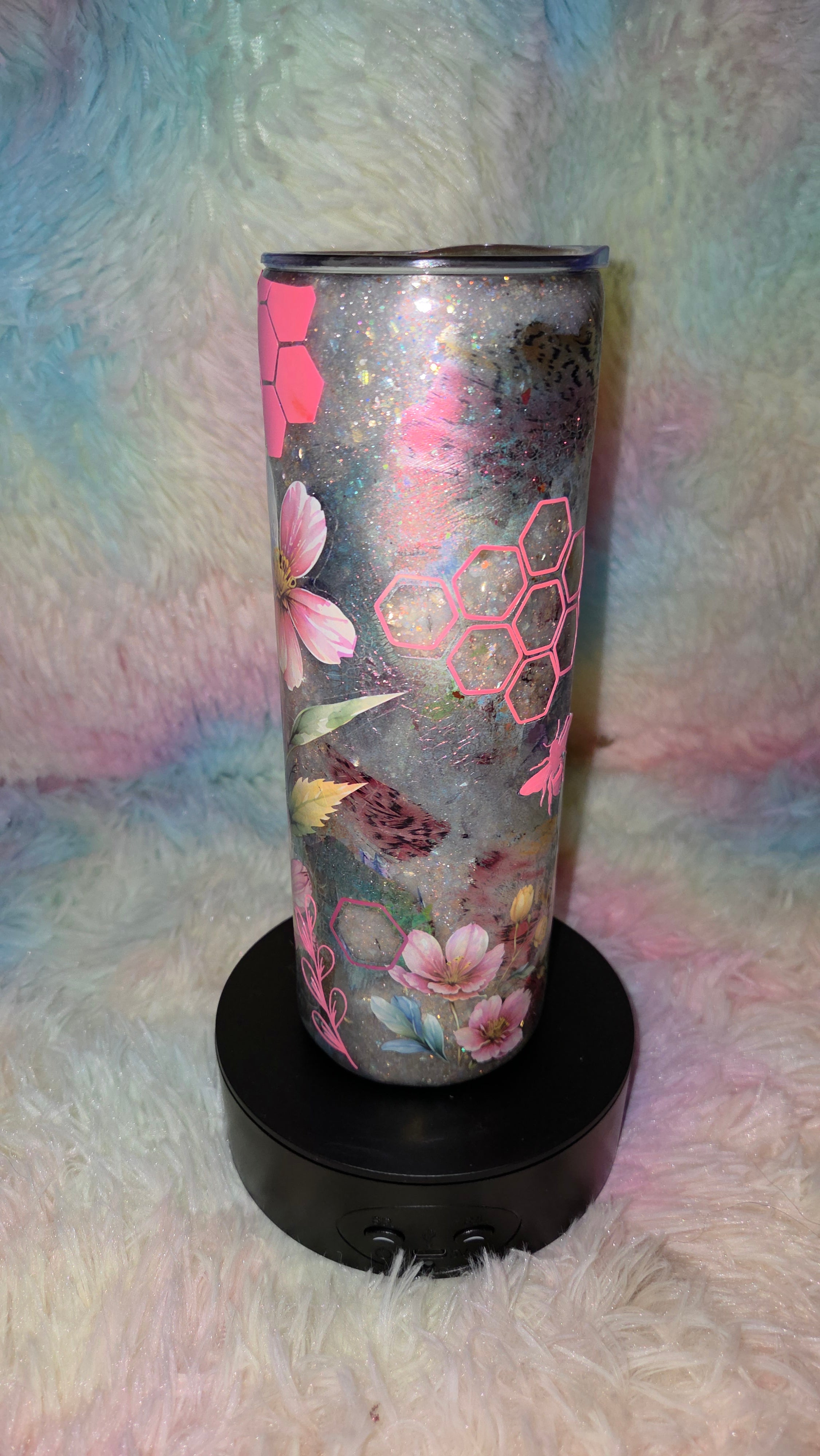 Elegant Spring Bee Tumbler 20oz