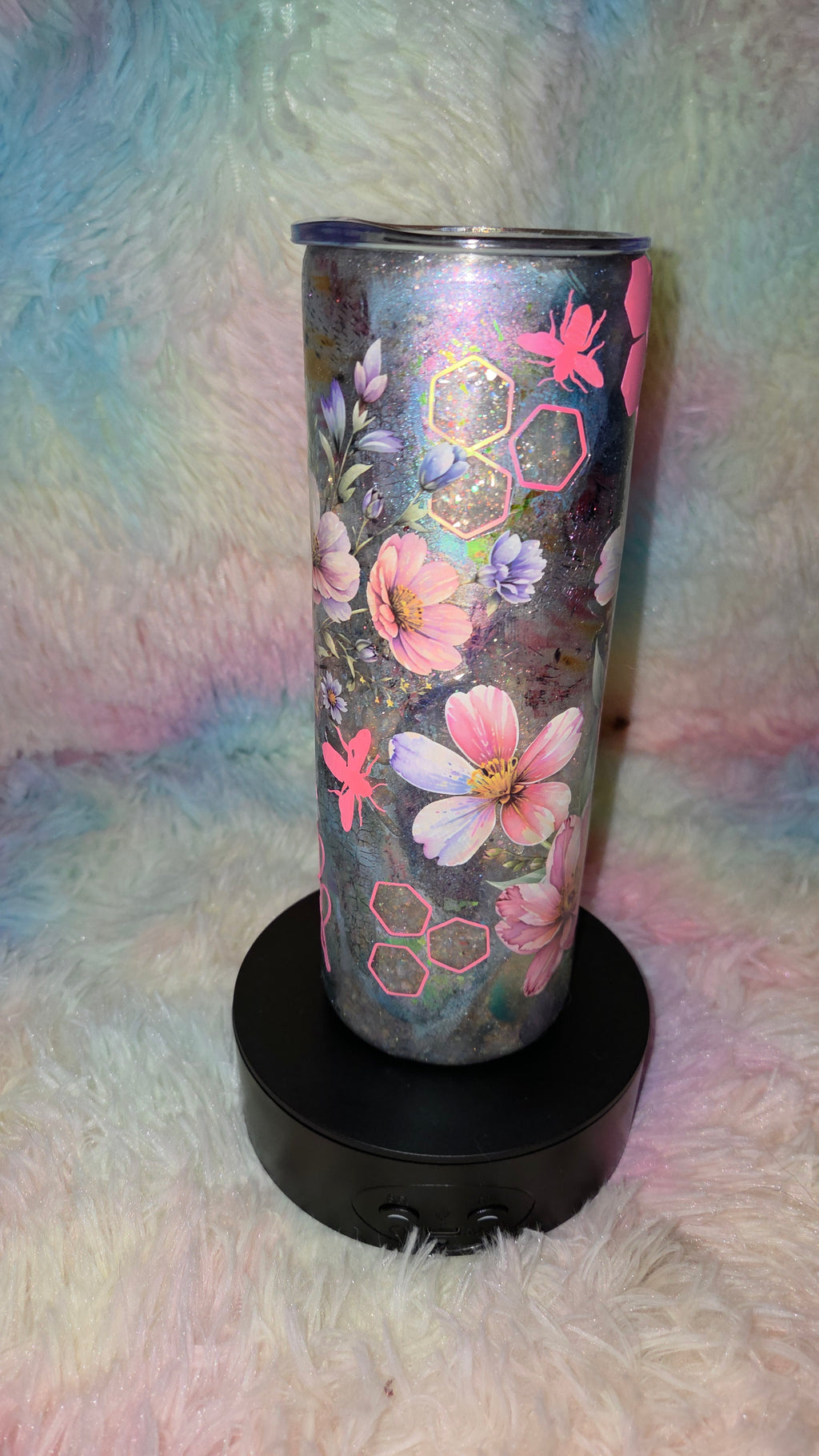 Elegant Spring Bee Tumbler 20oz