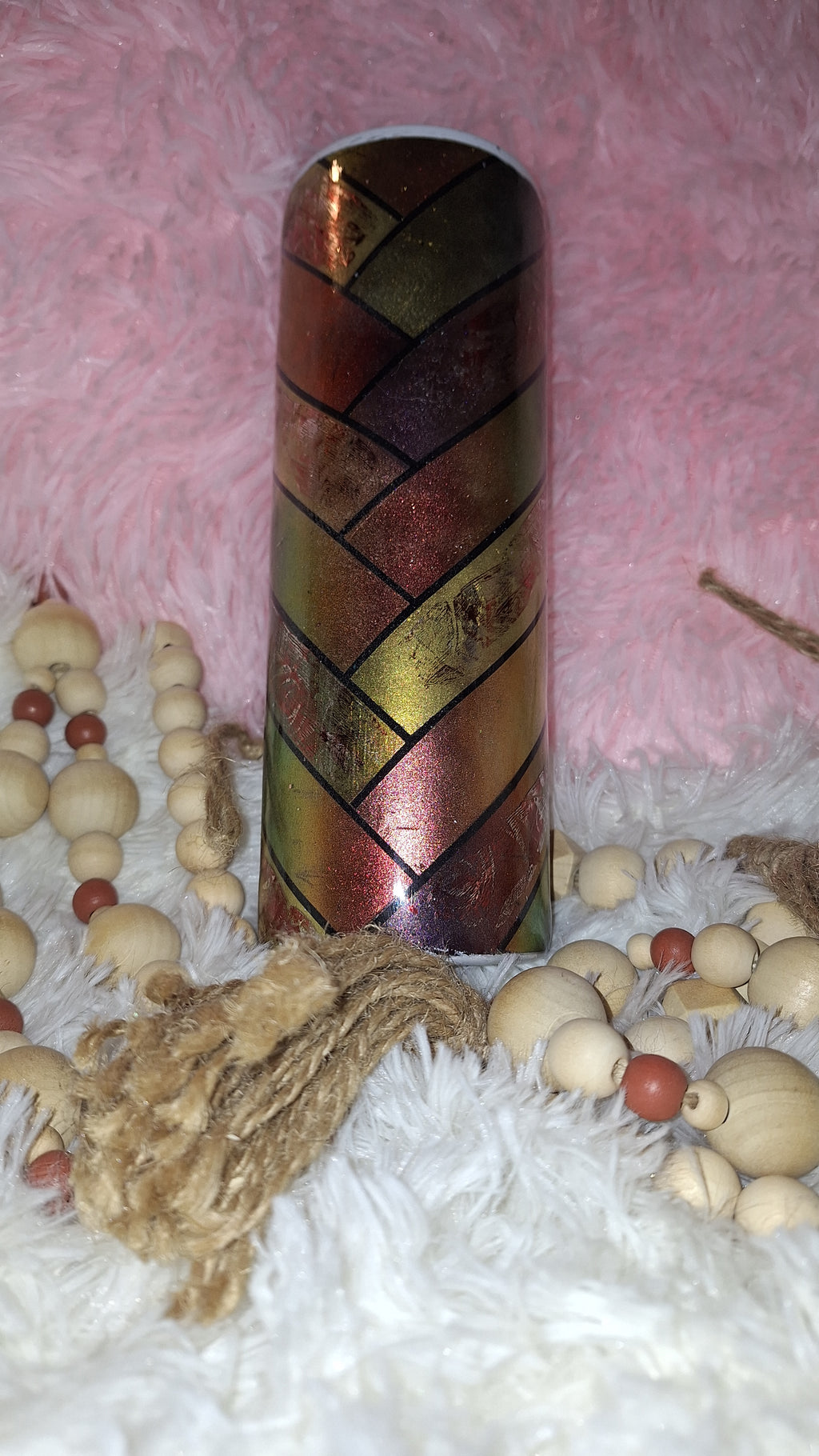 20oz Stainless Steel Braid Tumbler