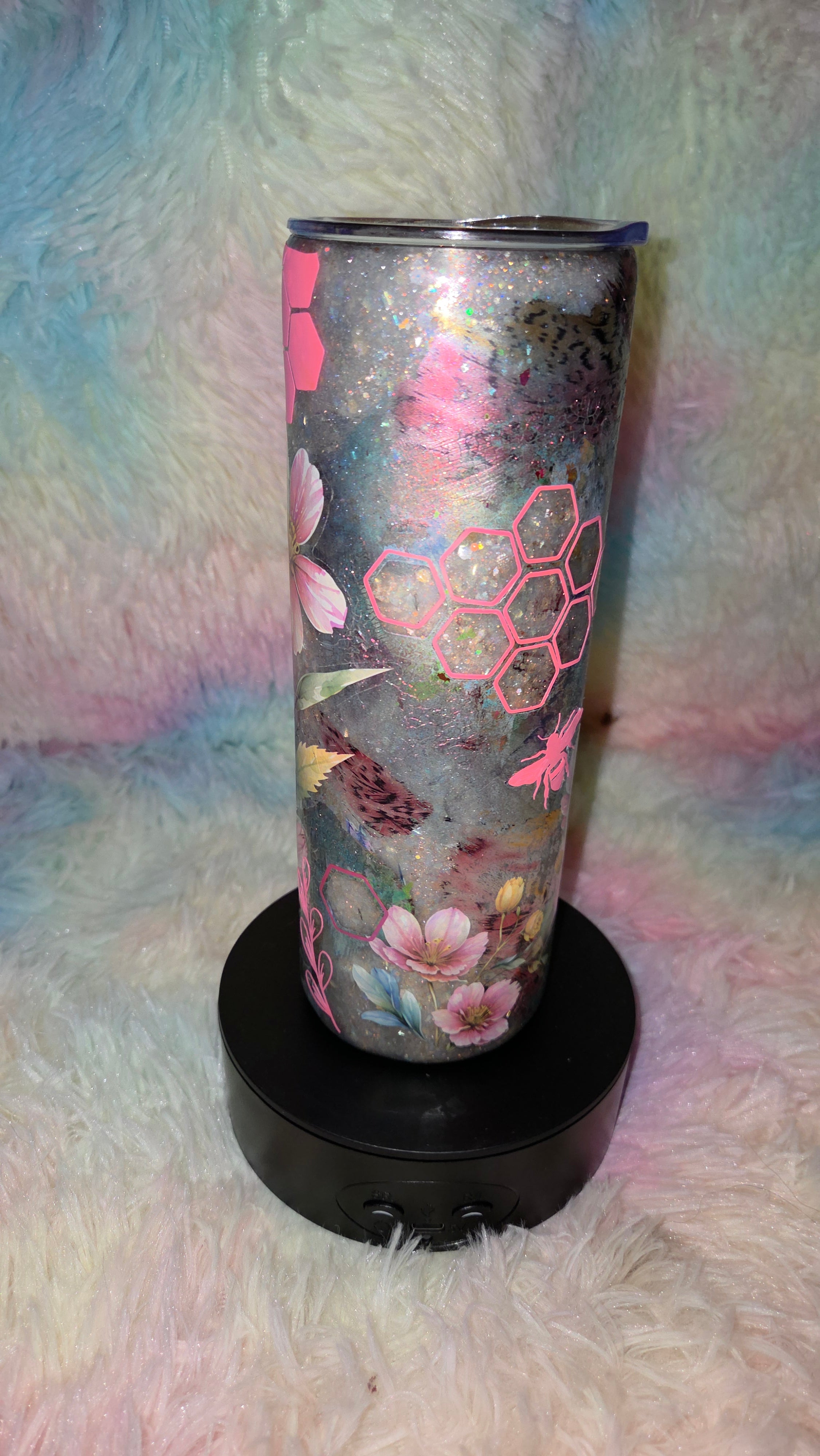 Elegant Spring Bee Tumbler 20oz