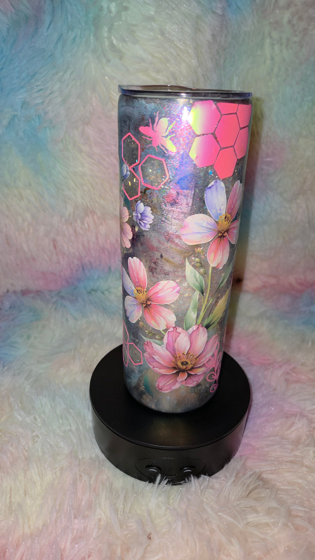 Elegant Spring Bee Tumbler 20oz