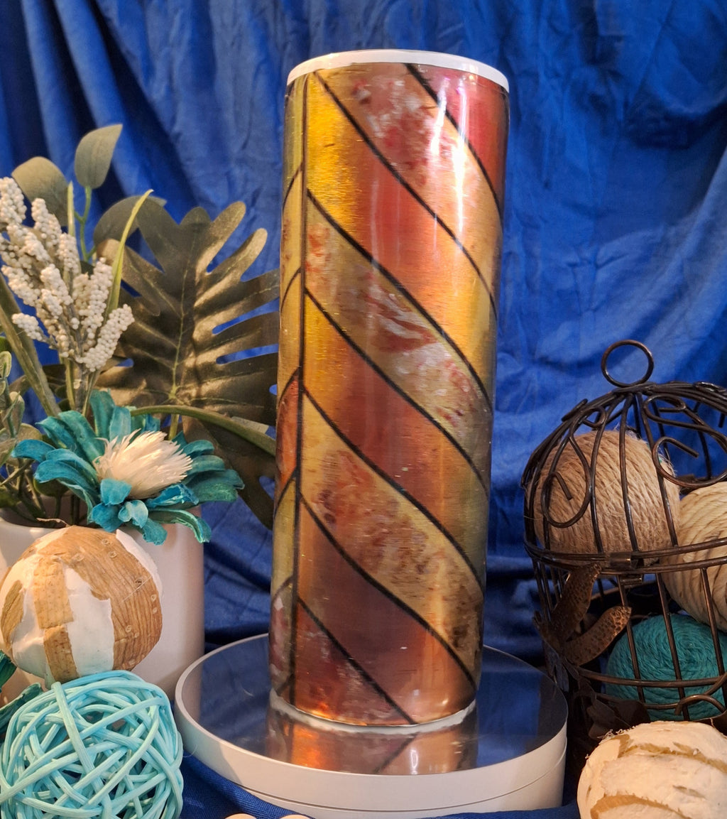 20oz Stainless Steel Braid Tumbler