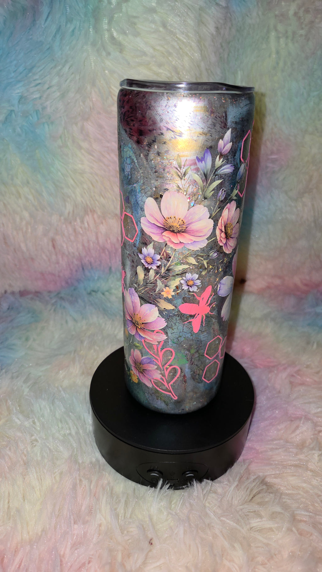 Elegant Spring Bee Tumbler 20oz